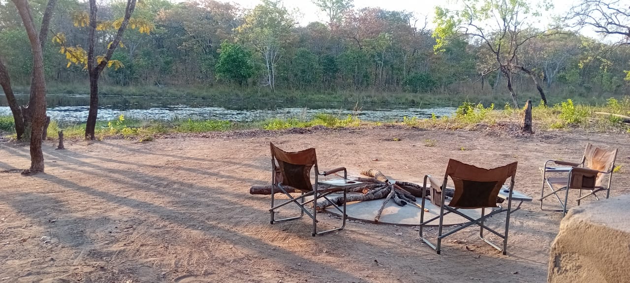 Luxury safari tent interior